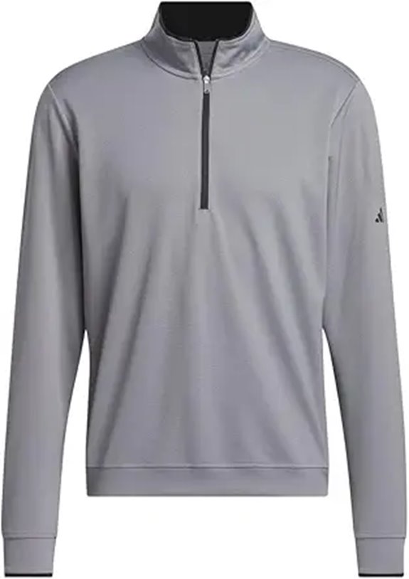 adidas Mens Lightweight Half-zip Pullover