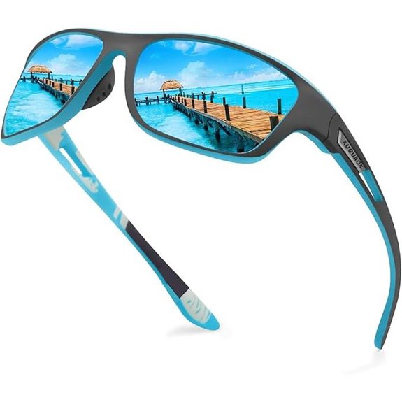 KUGUAOK Polarized Sports Sunglasses for Men