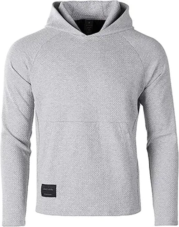 men s quarter zip hoodie