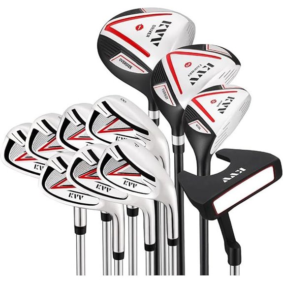 KVV Men's Golf Clubs Package Set (11 Clubs)