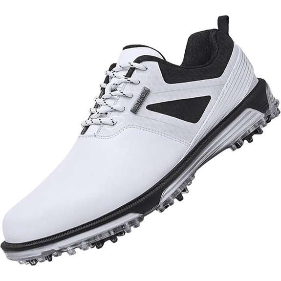 ULTIANT Men's Waterproof Golf Shoes with Non-Slip Sole