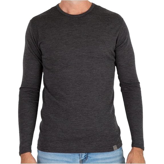 MERIWOOL Men's Merino Wool Thermal Long Sleeve Shirt