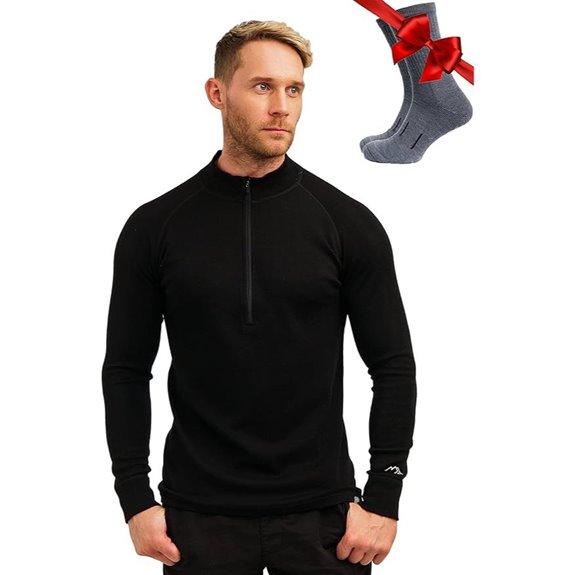 Merino Wool Men’s Base Layer & Socks