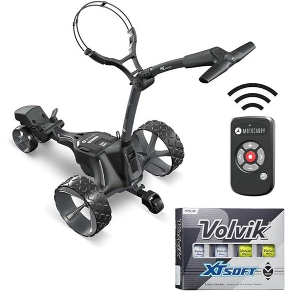 Motocaddy ME Remote Electric Golf Caddy Bundle