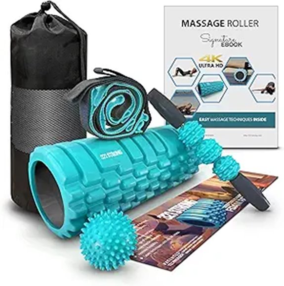 321 STRONG 5-in-1 Foam Roller Set with Carry Bag