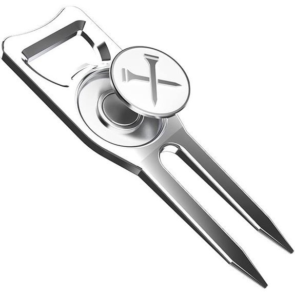 Blue Tees 6-in-1 Golf Tool with Ball Marker