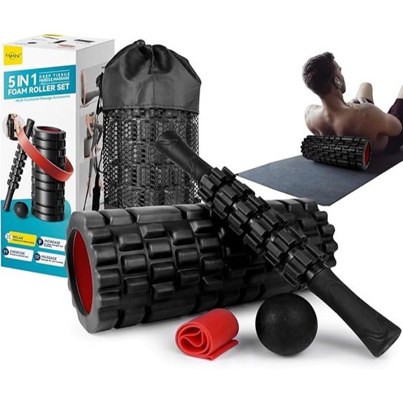 5-in-1 Foam Roller Set for Muscle Massage