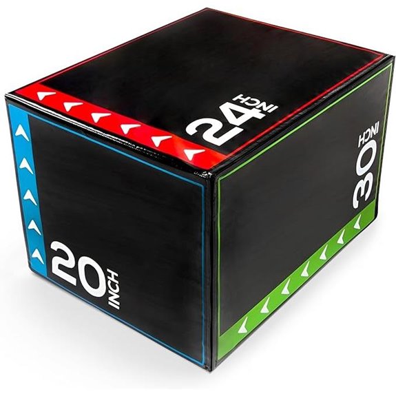 BalanceFrom 3-in-1 Foam Plyometric Jump Box