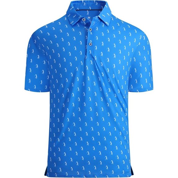 Alex Vando Men's Moisture-Wicking Golf Polo