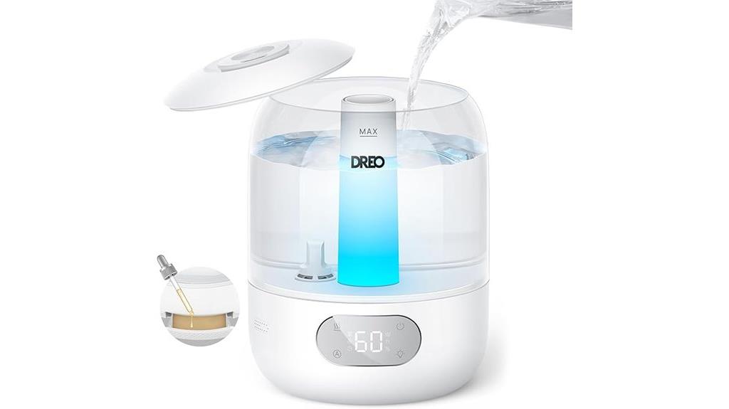 nursery humidifier with cooling