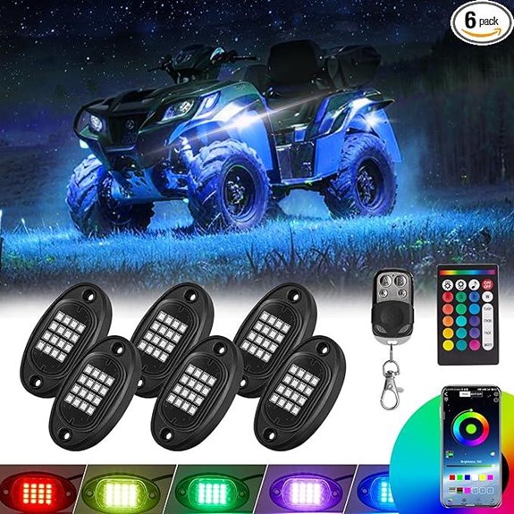 offroad rgb led pods