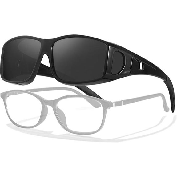 LVIOE Over Glasses Sunglasses with UV Protection