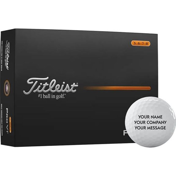 Titleist Pro V1 High Number Personalized Golf Balls - 2025 Model