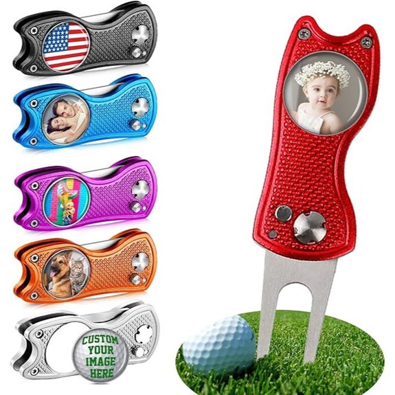 Custom Golf Divot Tool Kit with Logo and Markers
