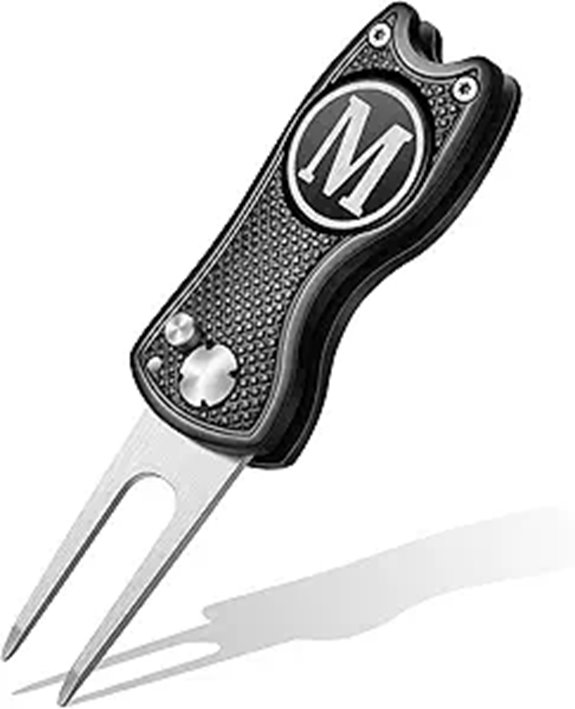 Monogrammed Golf Divot Repair Tool with Ball Marker