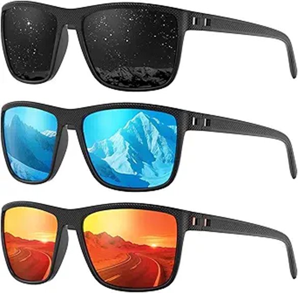 Fanshen Polarized Sports Sunglasses for Men