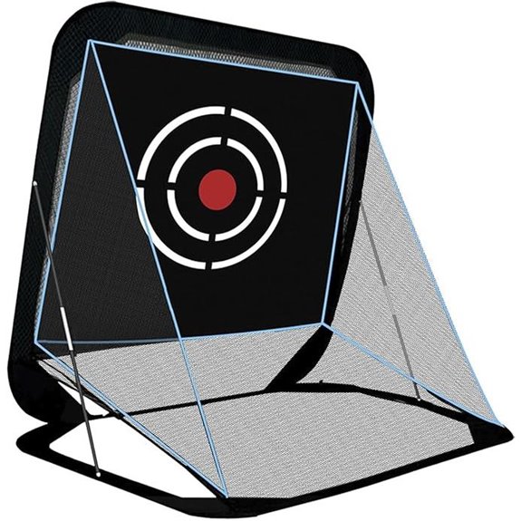 Pop Up Golf Net 8x7x7ft Portable Practice Equipment