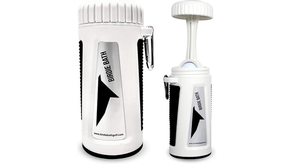 portable golf ball cleaner