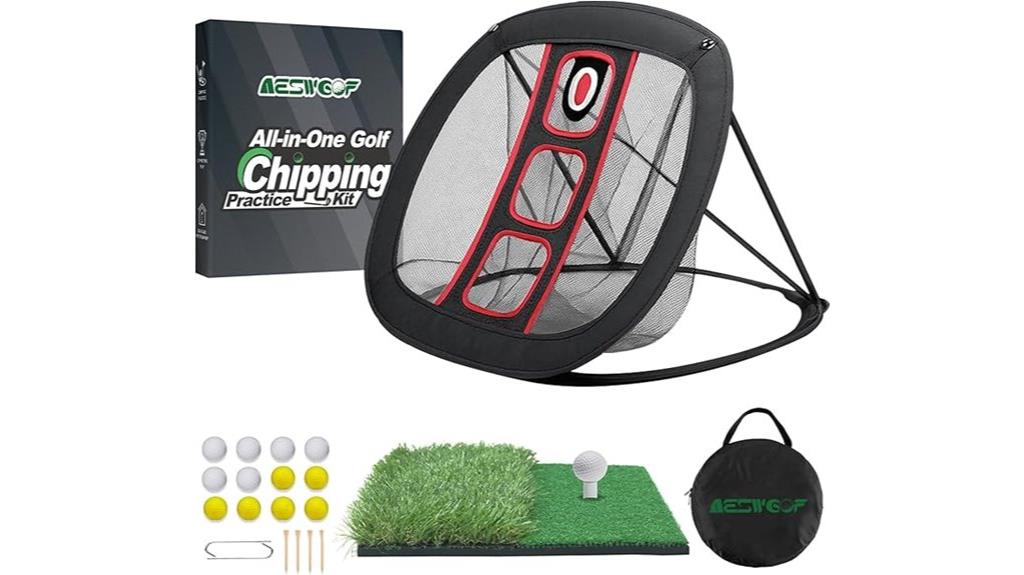 portable golf practice set
