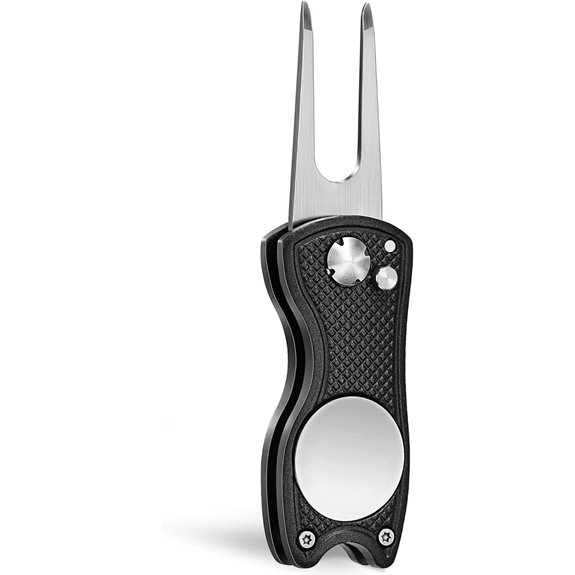 Mile High Life Metal Foldable Golf Divot Tool (2-6 Pack)