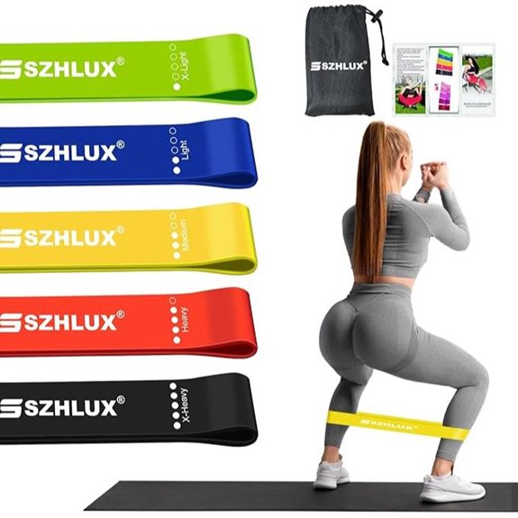 portable resistance bands set