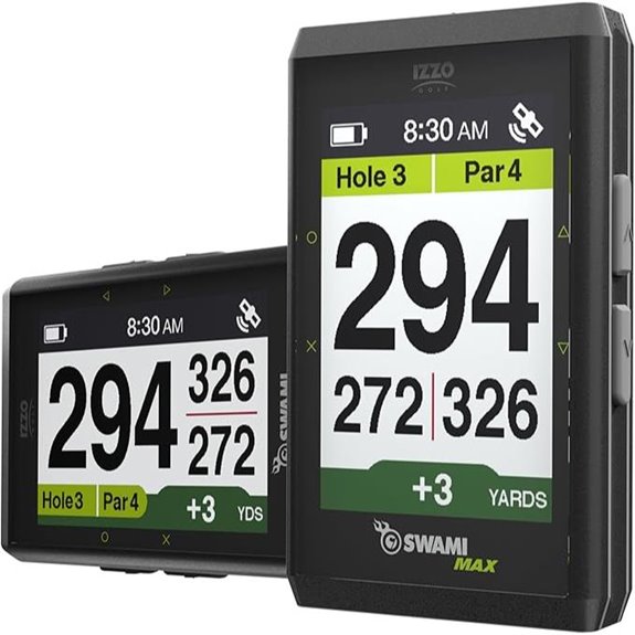 portable swami max golf gps