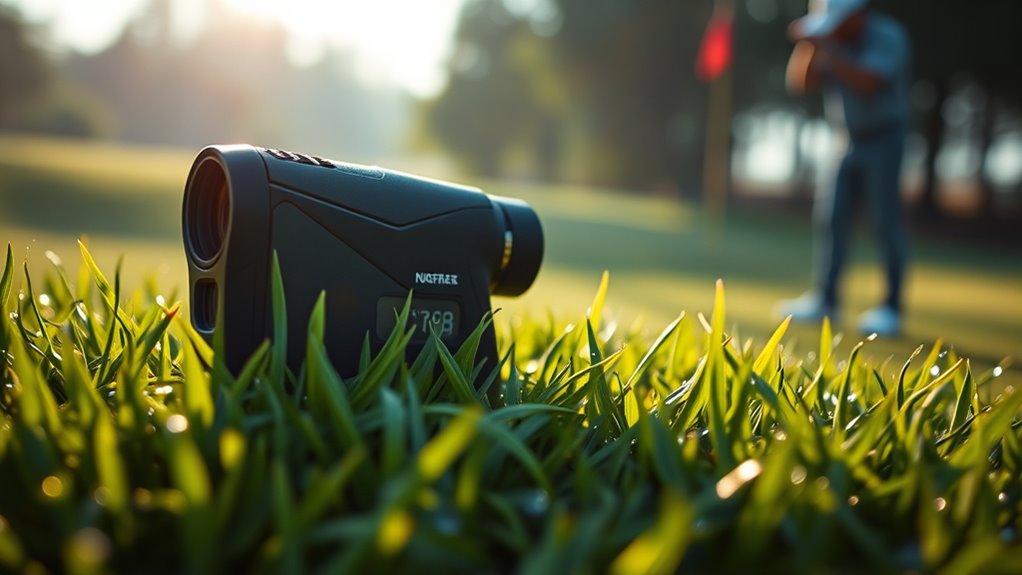 precise slope vibration rangefinders