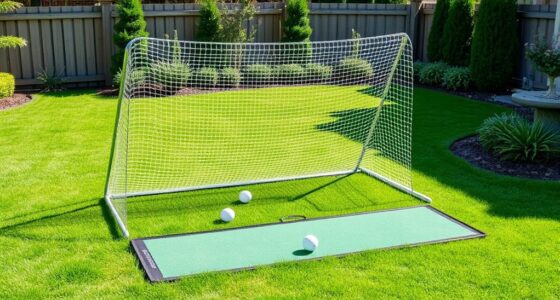 premium backyard golf practice