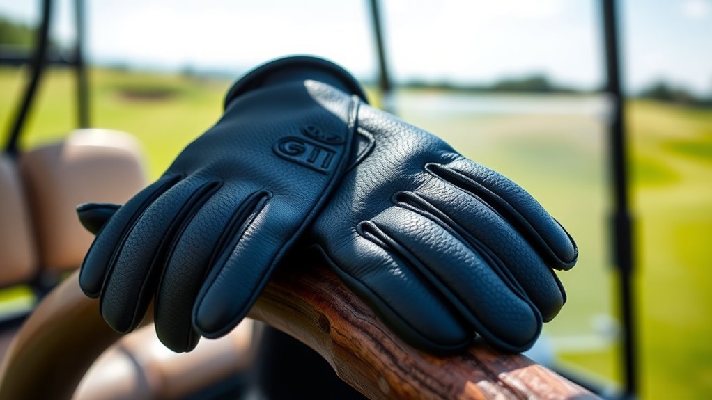 premium leather glove features