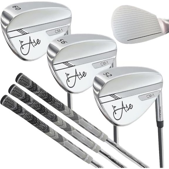 Ase Premium CM-1 Golf Wedges with Milled Face