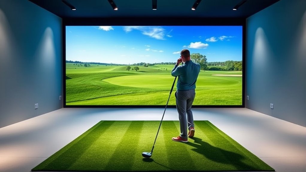 premium professional golf impact screens