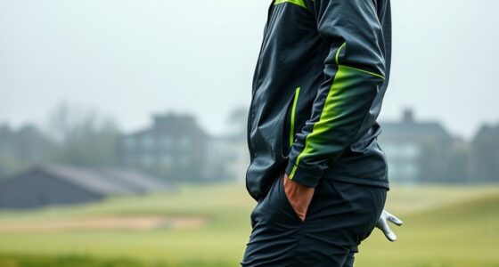 premium technical golf rain gear