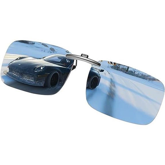 Polarized Clip-On Sunglasses for Prescription Glasses