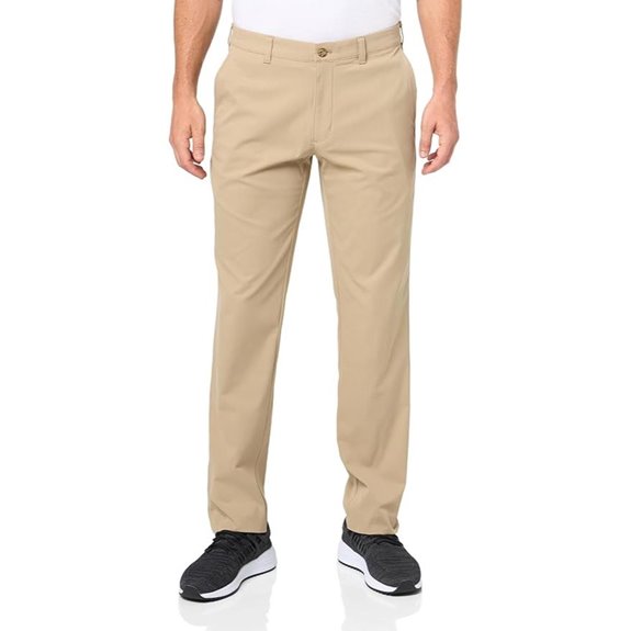 PGA TOUR Men's Flat Front Active Waistband Golf Pant