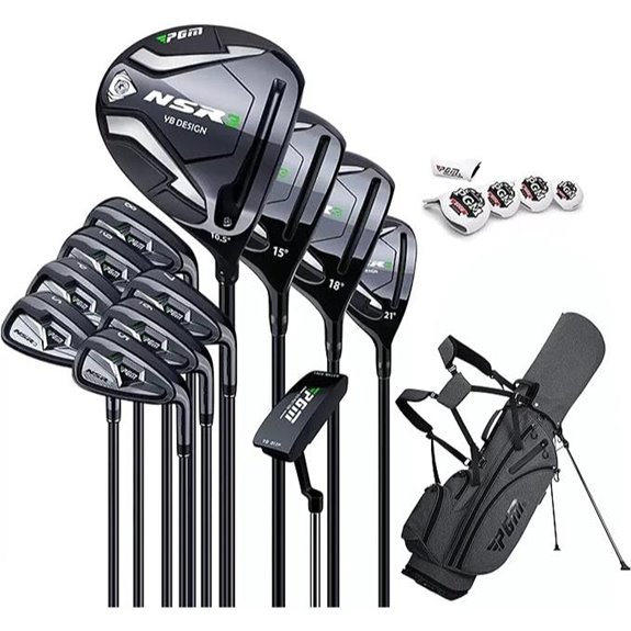PGM Men's Complete 12-Piece Golf Club Set