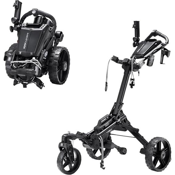 KVV Electric Golf Push Cart with Remote Control