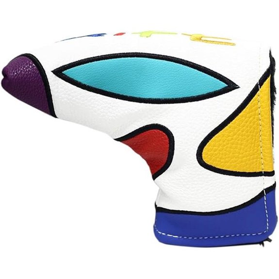 Rife Golf Collectors Edition Retro L Shape Putter Headcover