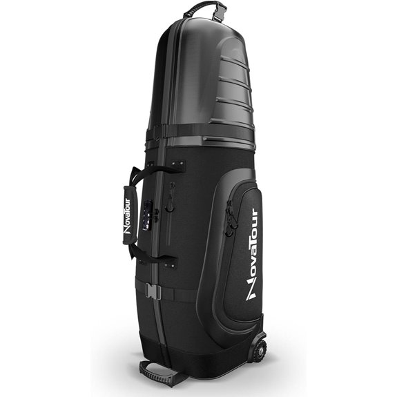Golf Travel Bag with TSA Lock and Oversized Wheels