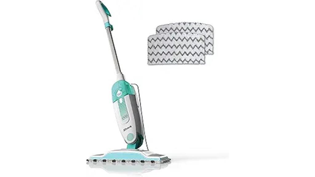 shark steam mop features