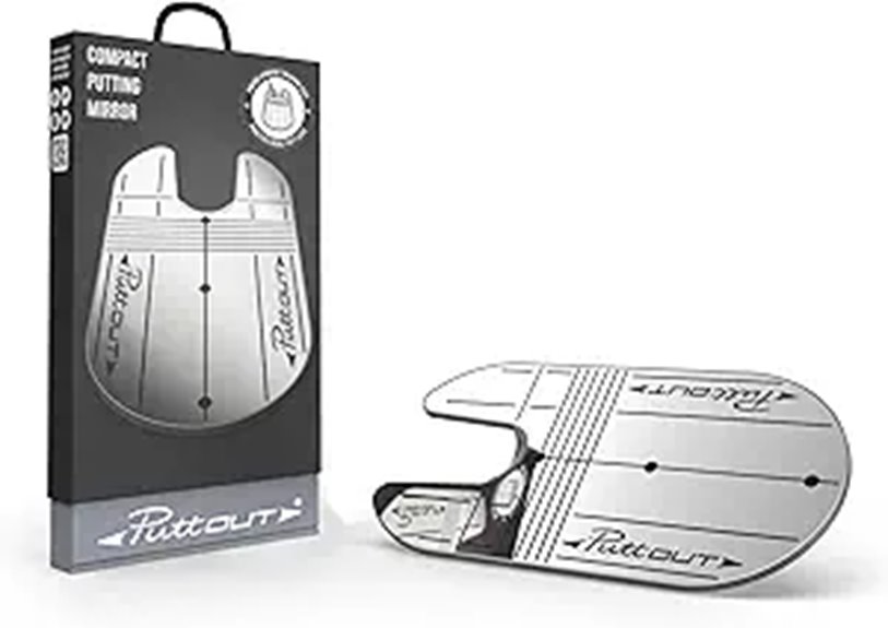 PuttOUT Compact Putting Mirror