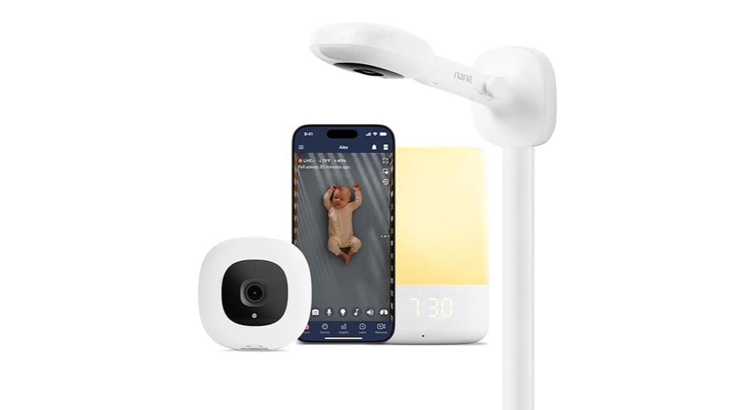 smart baby monitor wall mount