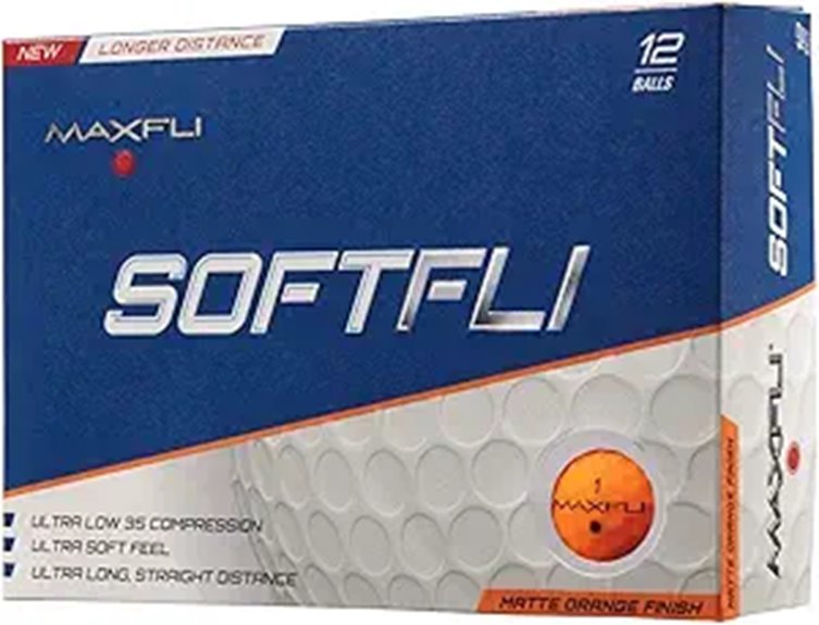 Maxfli SoftFli Matte Golf Balls