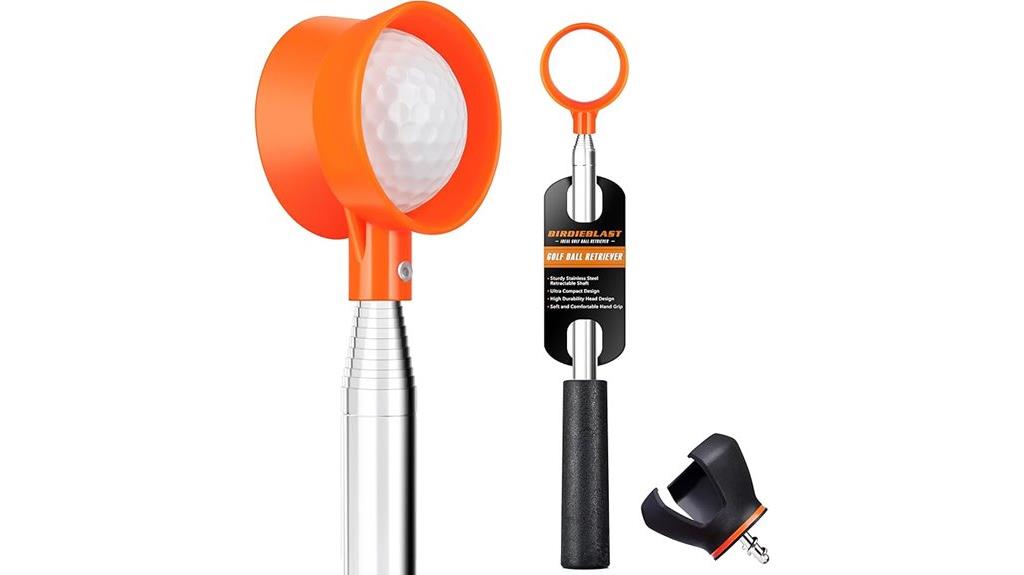 telescopic golf ball grabber
