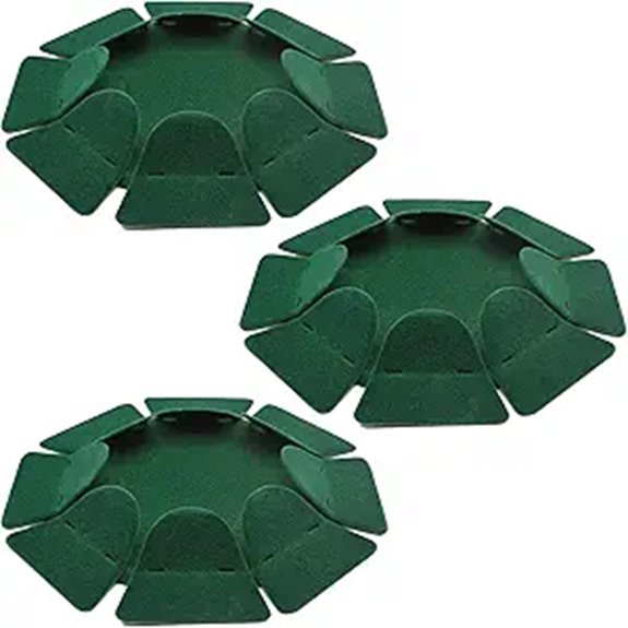 Green Golf Putting Cups (3-Pack) for Indoor & Outdoor Practice