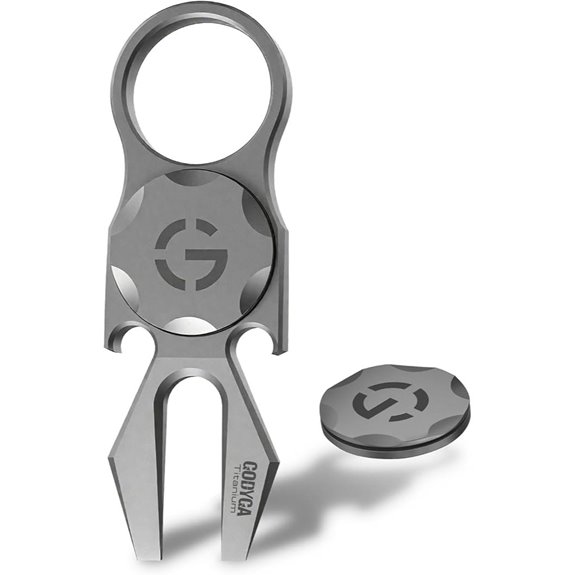 titanium golf divot tool