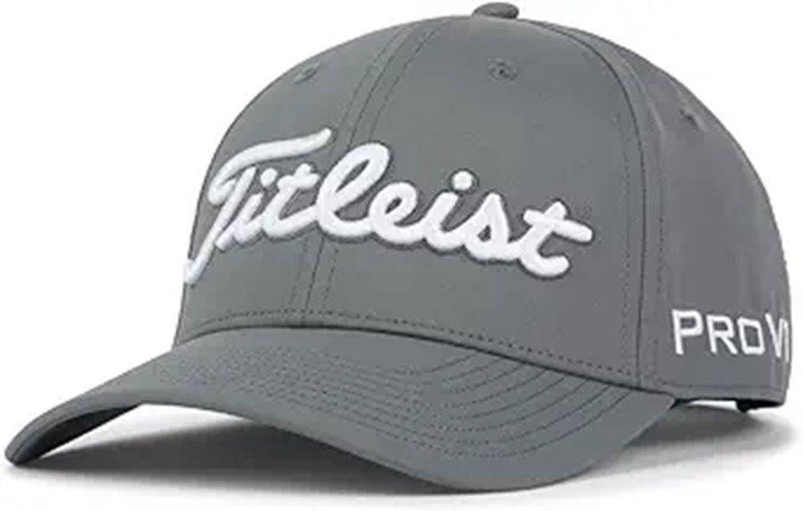 Titleist Golf Previous Season Tour Performance Hat Charcoal/White