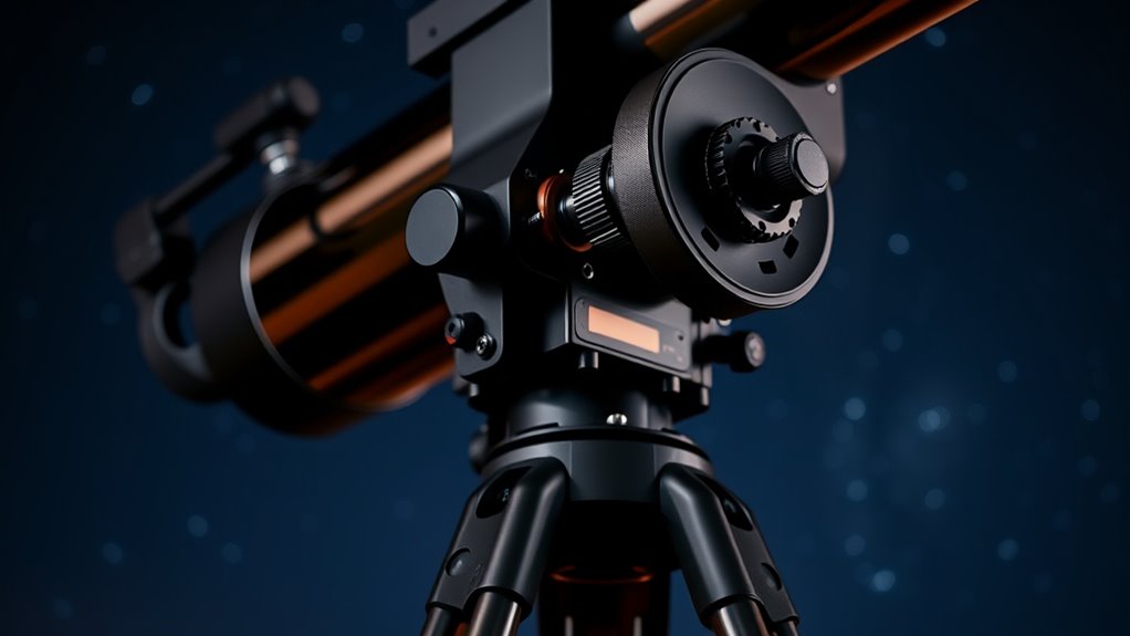 top belt drive equatorial mounts