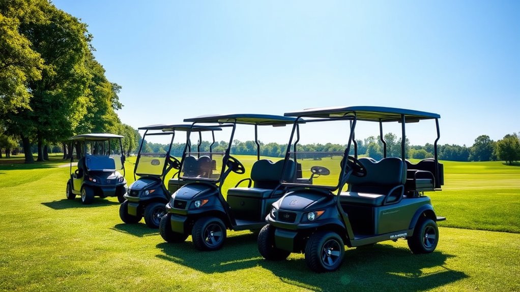 top compact electric golf carts