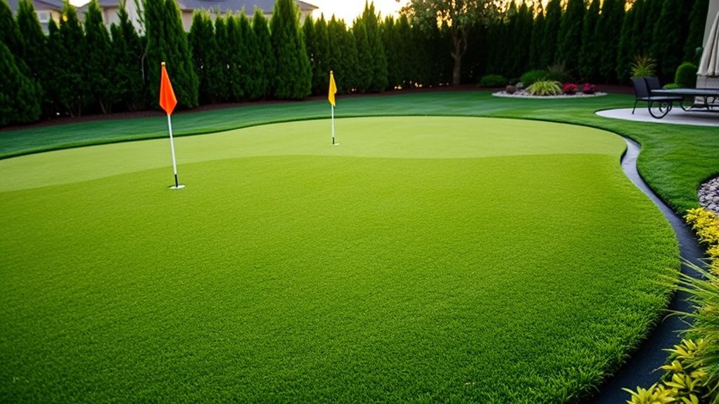 top diy backyard putting greens