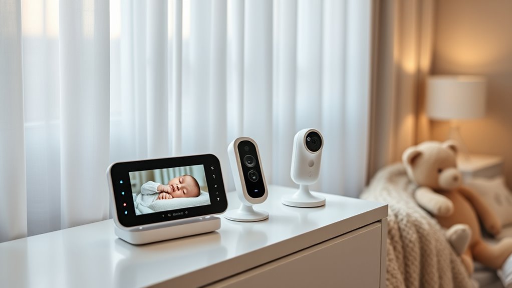 top dual camera baby monitors